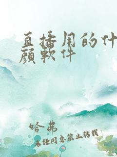 直播用的什么美颜软件 直播用的什么美颜软件