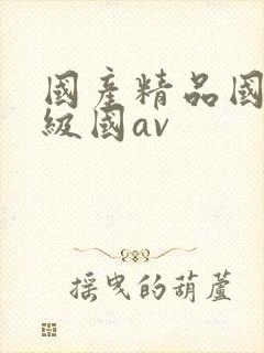国产精品国产三级国av