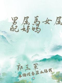 男属马女属鼠婚配好吗