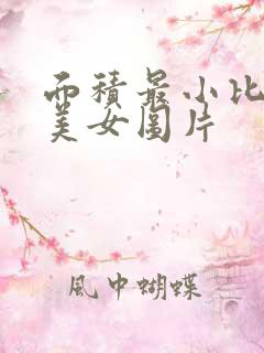 面积最小比基尼美女图片 面积最小比基尼美女图片