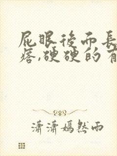屁眼后面长大疙瘩,硬硬的有点疼