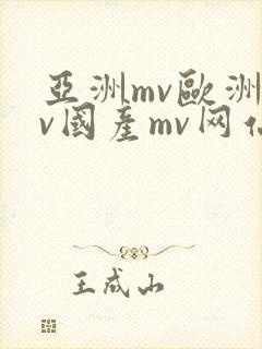亚洲mv欧洲mv国产mv网站