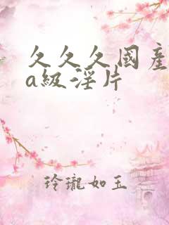 久久久国产aaa级淫片