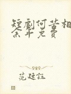 短剧何苦相思煮余年免费