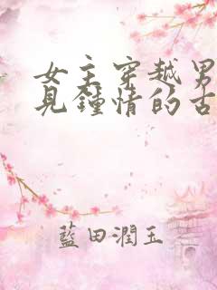 女主穿越男主一见钟情的古言 女主穿越男主一见钟情的古言