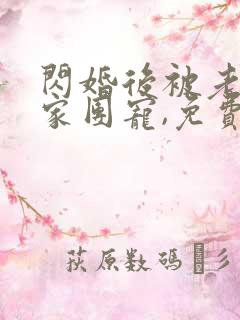 闪婚后被老公全家团宠,免费观看