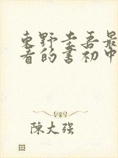 东野圭吾最值得看的书初中生