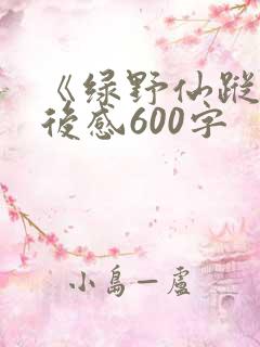 《绿野仙踪》读后感600字