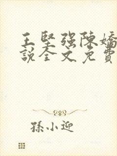王坚强陈娇娇小说全文免费阅读正版