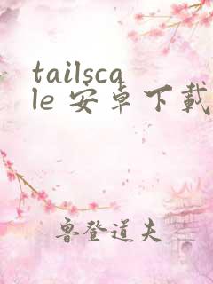 tailscale 安卓下载 tailscale 安卓下载