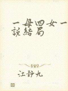 一母四女一婿小说结局
