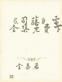 《司藤》电视剧全集免费下载