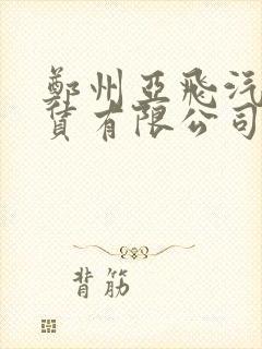 郑州亚飞汽车租赁有限公司
