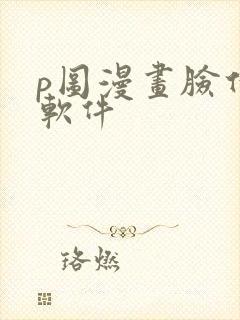 p图漫画脸什么软件