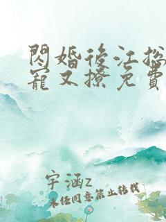 闪婚后江总他又宠又撩免费完整版