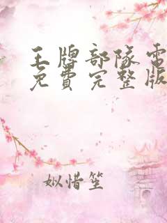 王牌部队电视剧免费完整版