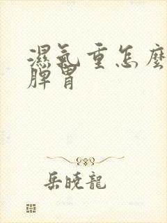 湿气重怎么调养脾胃