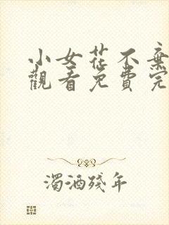 小女花不弃在线观看免费完整版
