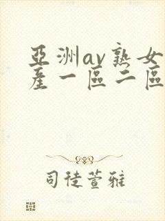 亚洲av熟女国产一区二区