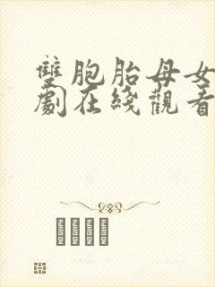 双胞胎母女韩国剧在线观看