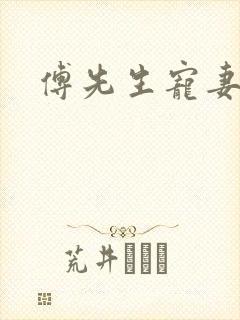 傅先生宠妻无度