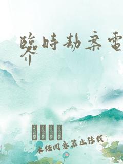 临时劫案电影简介