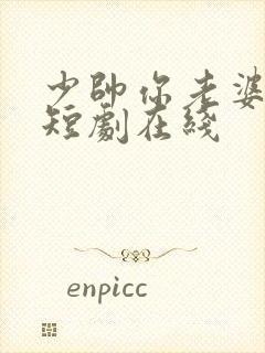 少帅你老婆又跑短剧在线