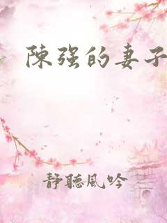 陈强的妻子