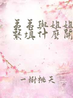 弟弟与姐姐的关系填什么关系