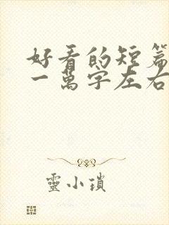 好看的短篇小说一万字左右
