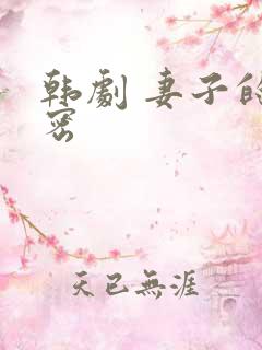 韩剧 妻子的秘密