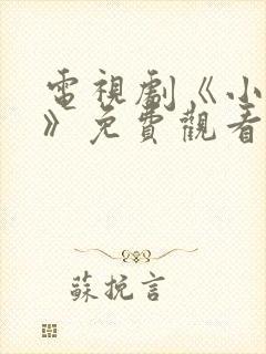 电视剧《小敏家》免费观看