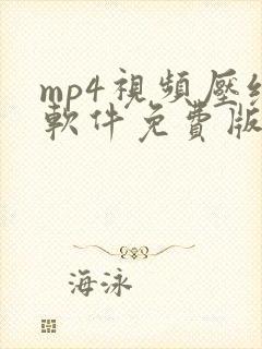 mp4视频压缩软件免费版