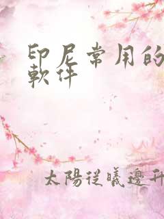 印尼常用的聊天软件