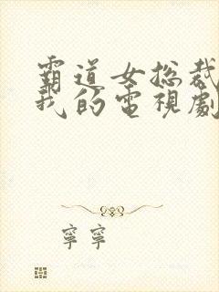 霸道女总裁爱上我的电视剧