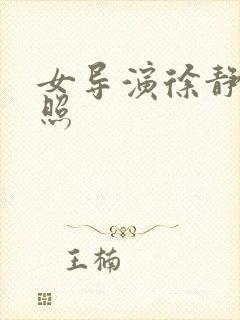 女导演徐静蕾近照