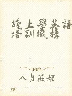 线上学英语口语培训机构 线上学英语口语培训机构