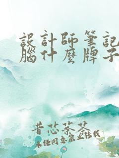 设计师笔记本电脑什么牌子最好用