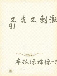 又爽又刺激又黄91