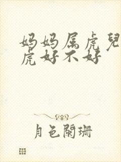妈妈属虎儿子属虎好不好