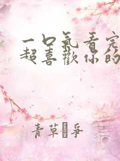 一口气看完超超超喜欢你的100个女朋友