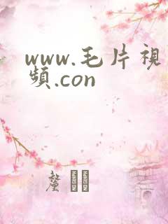 www.毛片视频.con