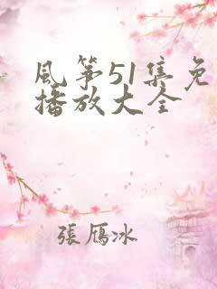 风筝51集免费播放大全