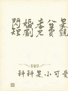 闪婚老公是豪门短剧免费观看全集