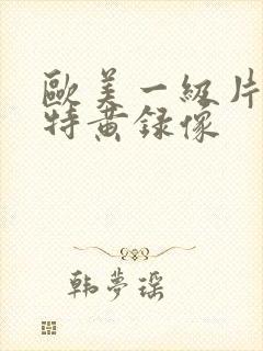 欧美一级片免费特黄录像