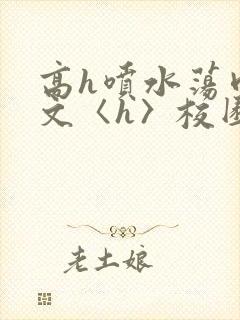 高h喷水荡肉欲文〈h〉校园