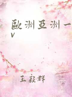 欧洲亚洲一级av