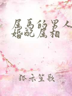属马的男人最佳婚配属相