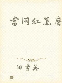 当网红怎么赚钱