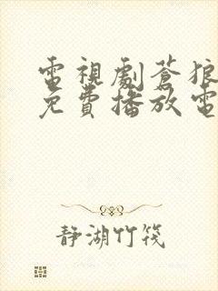 电视剧苍狼全集免费播放电视连续剧